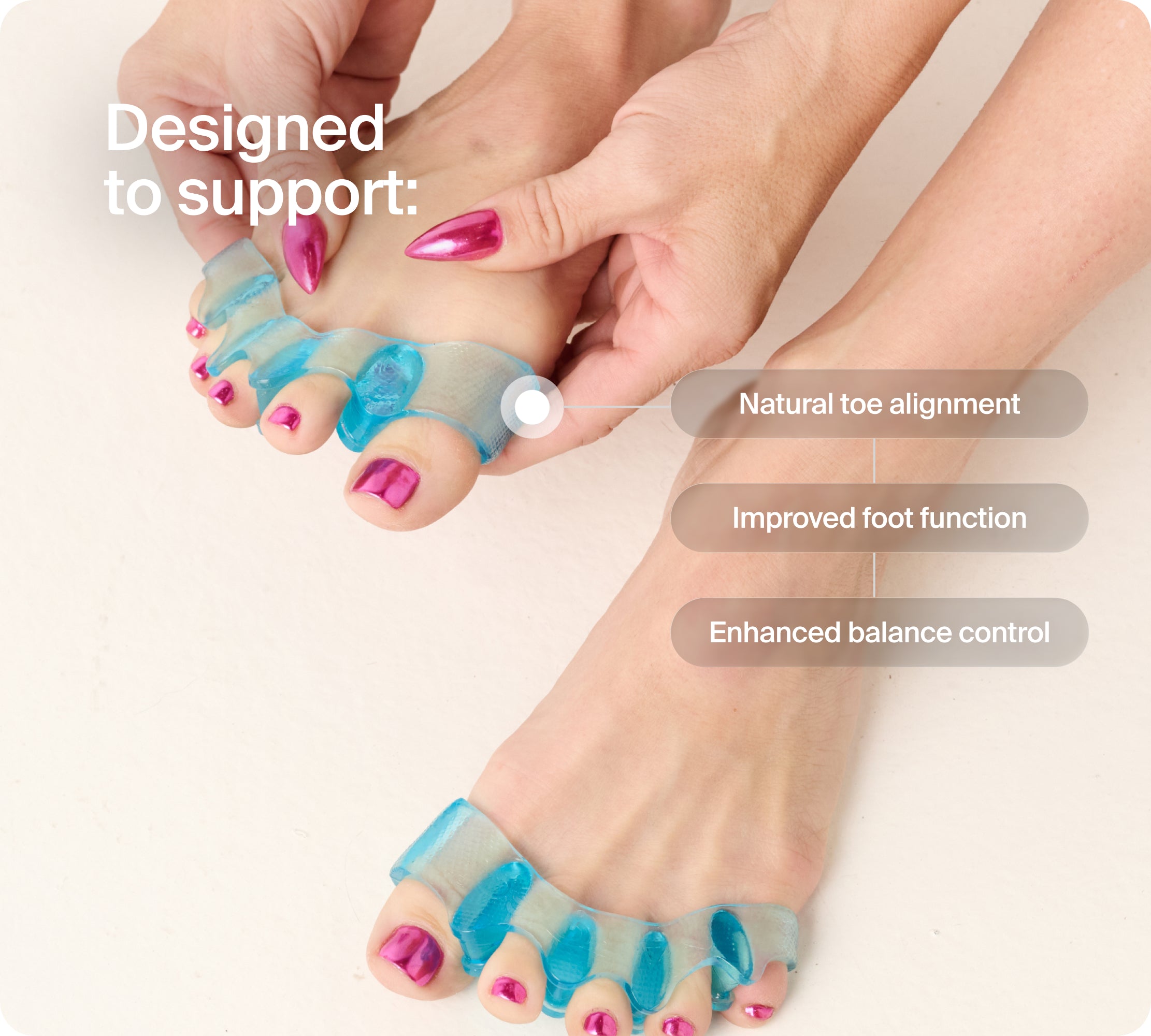 Splay Toe Spacers
