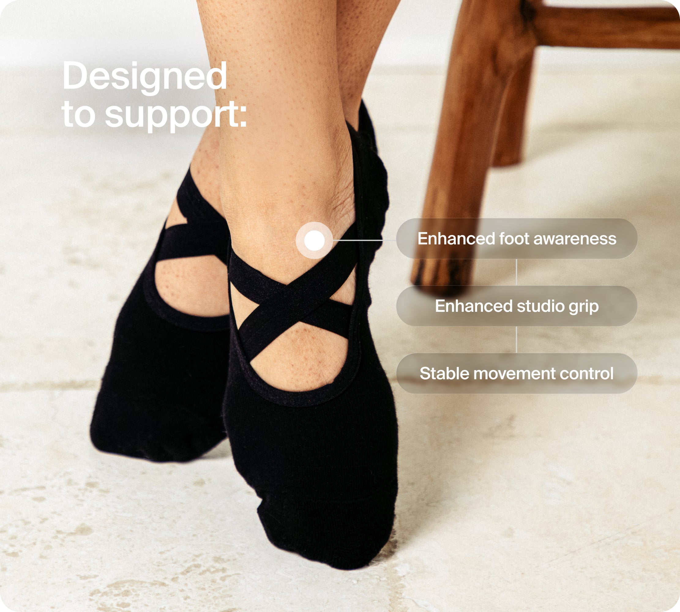 Studio Socks - Black