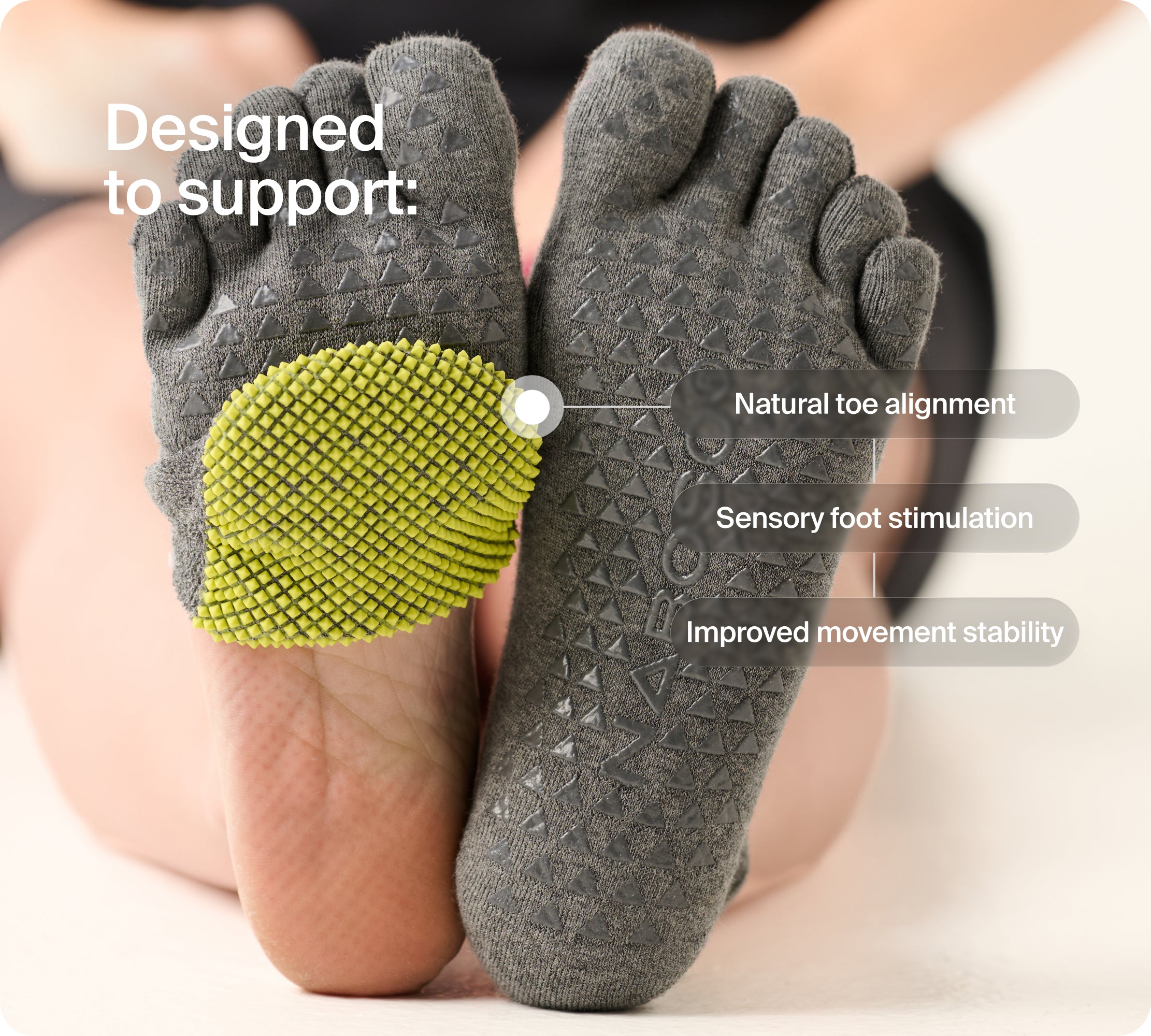 Textured Toe Socks
