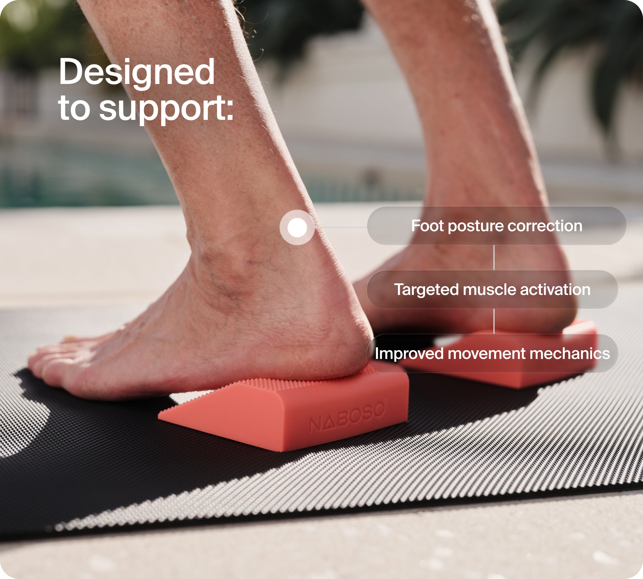 Naboso Foot Wedges - Barefoot Stimulation for Enhanced Foot Strength