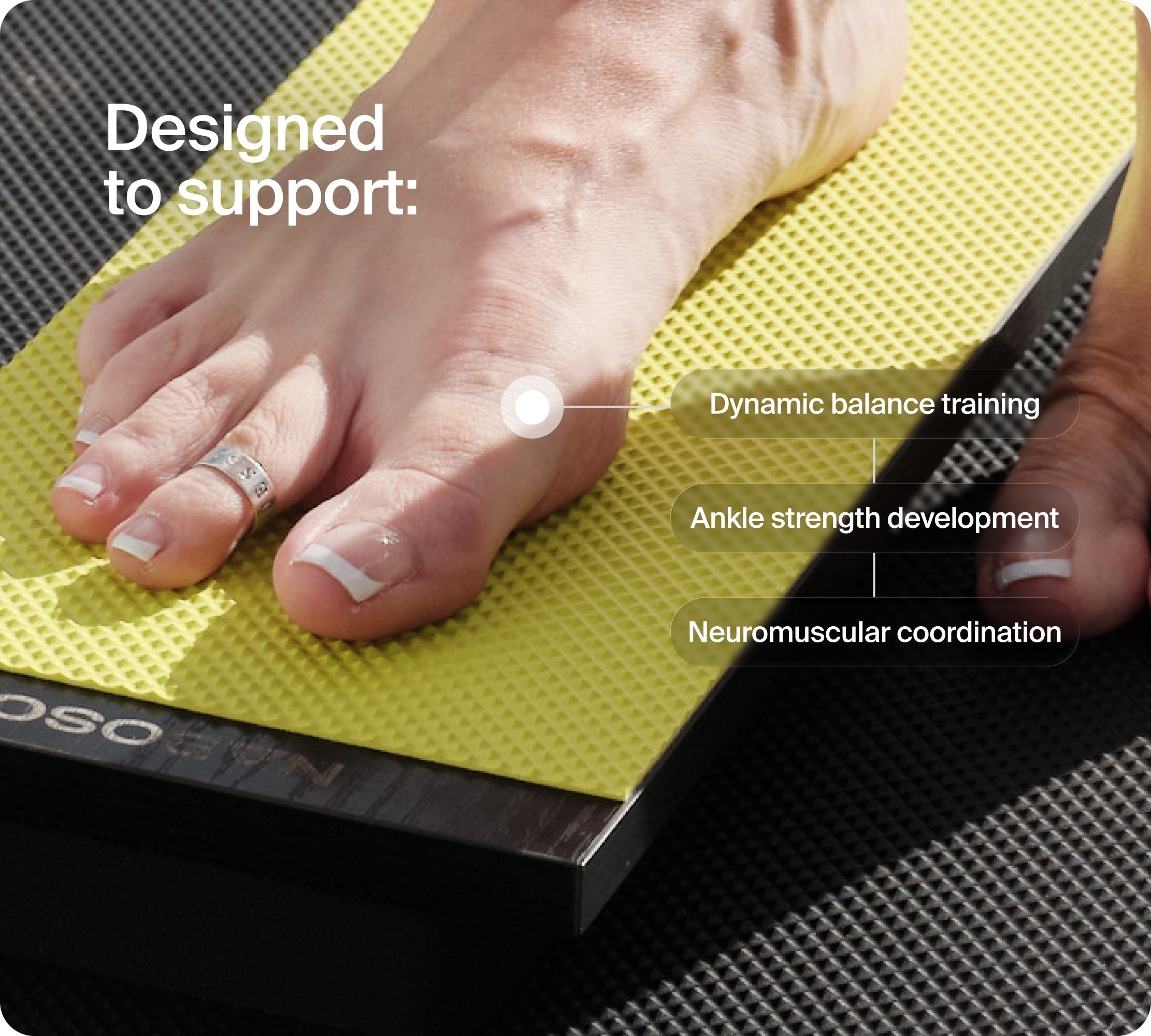 Kinesis Board (Single Leg Balance Board)