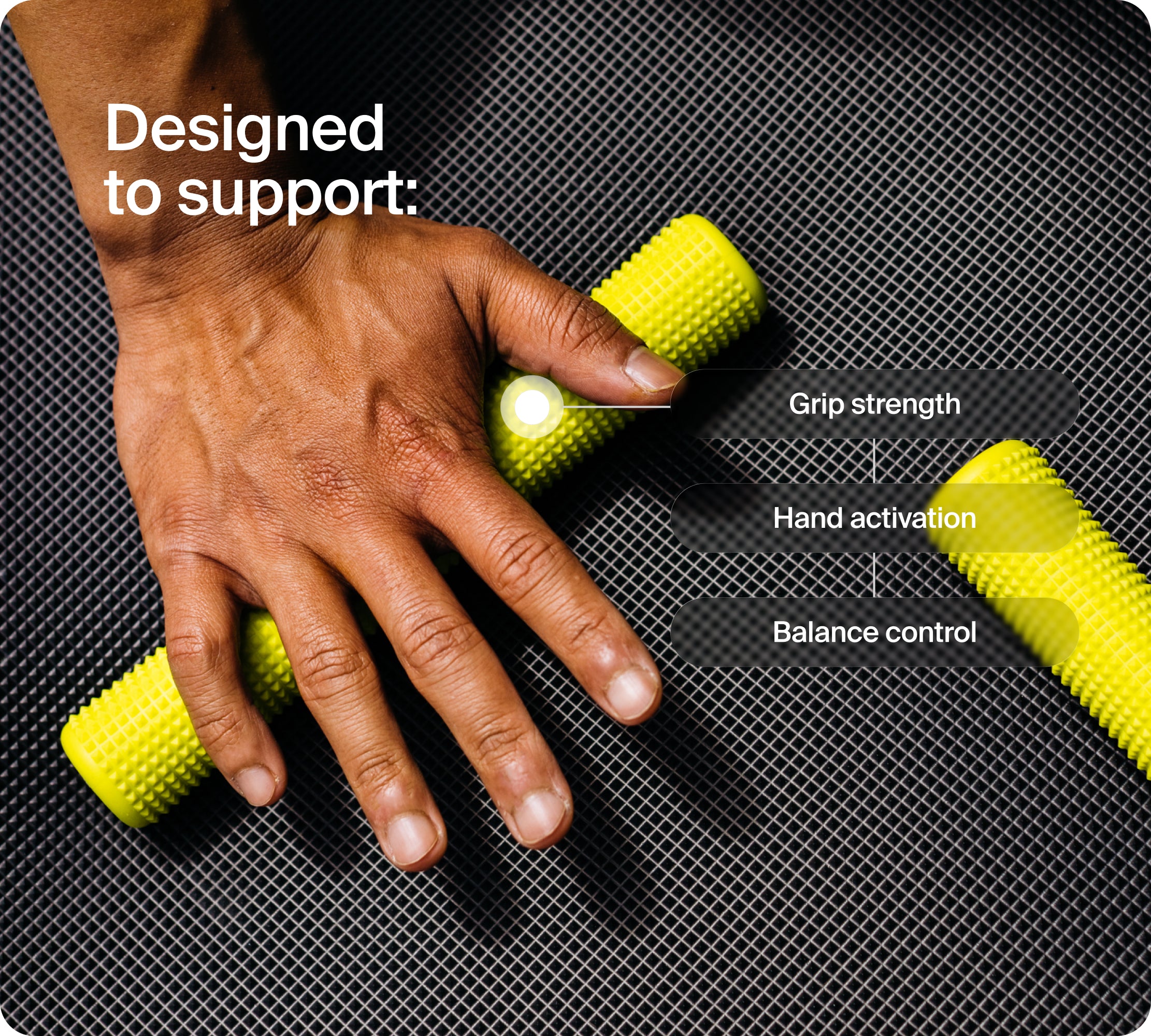 NABOSO Sensory Sticks 2本セット Sensory Sticks - the power of movement in the palm of your hand